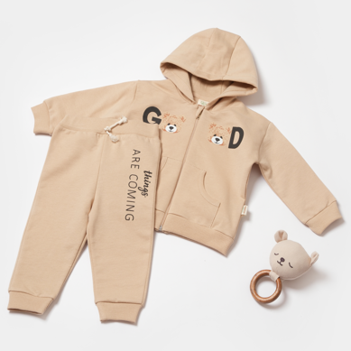 Hooded Jacket & Pants Set