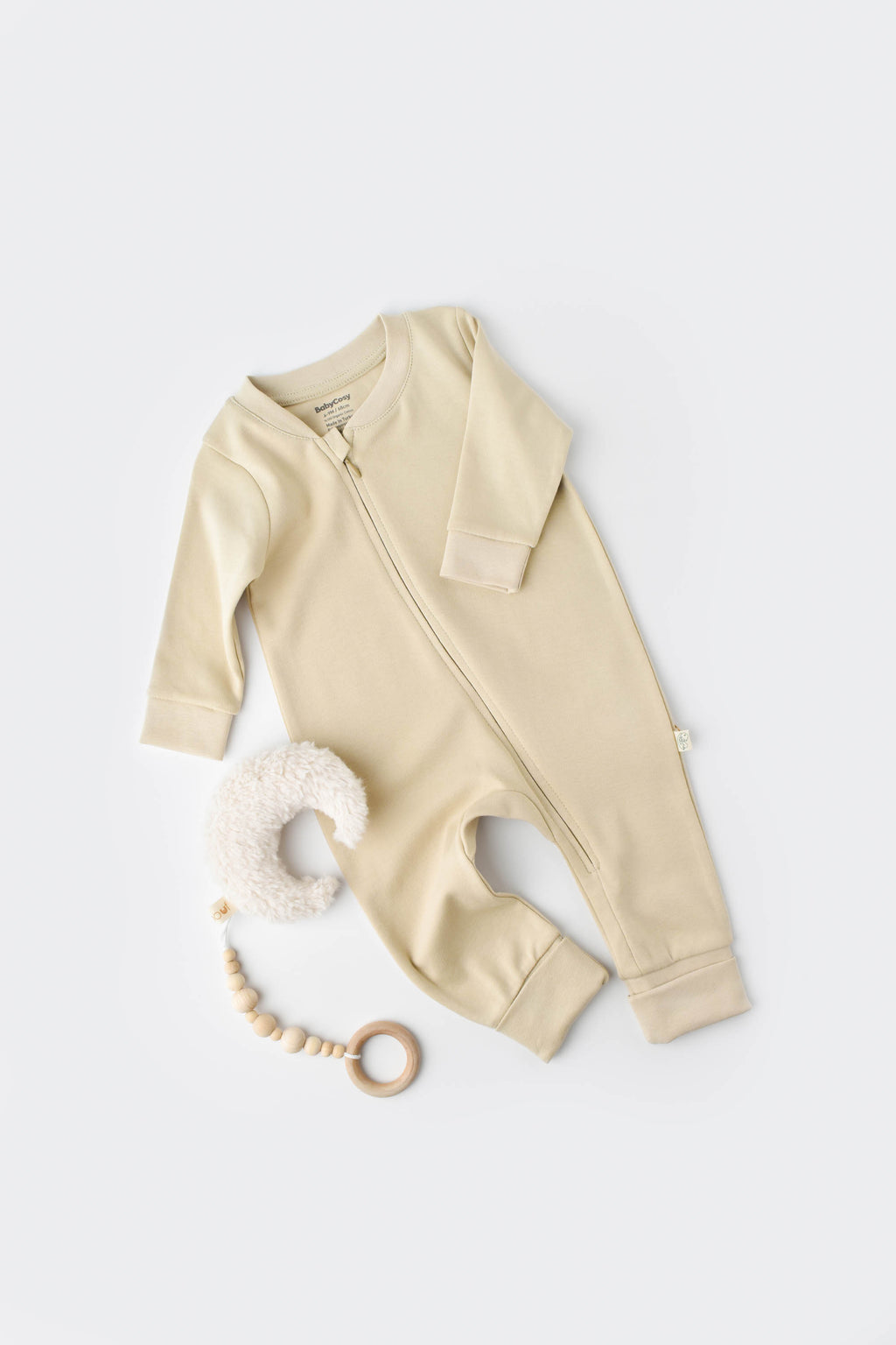 Cotton Zippered Romper