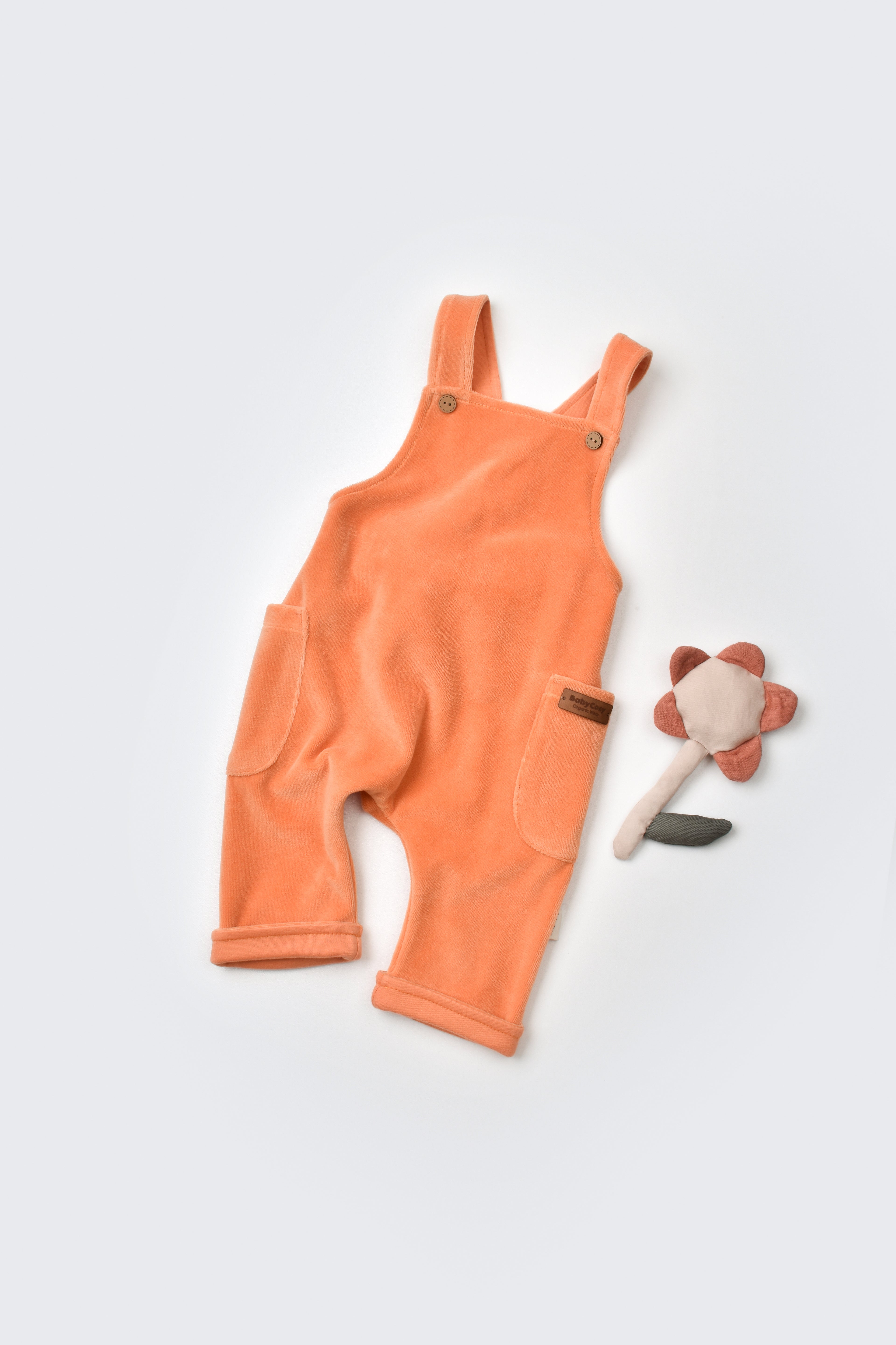 Velvet Salopette Romper