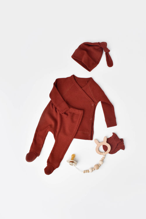 4 Pcs Set (Pants, Long Sleeve T-shirt, Hat, Gloves)