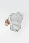 Basic Cotton Long-sleeve Bodysuits