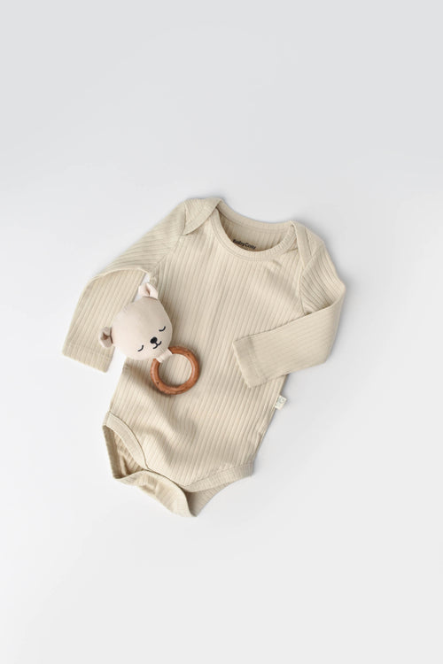 Basic Cotton Long-sleeve Bodysuits