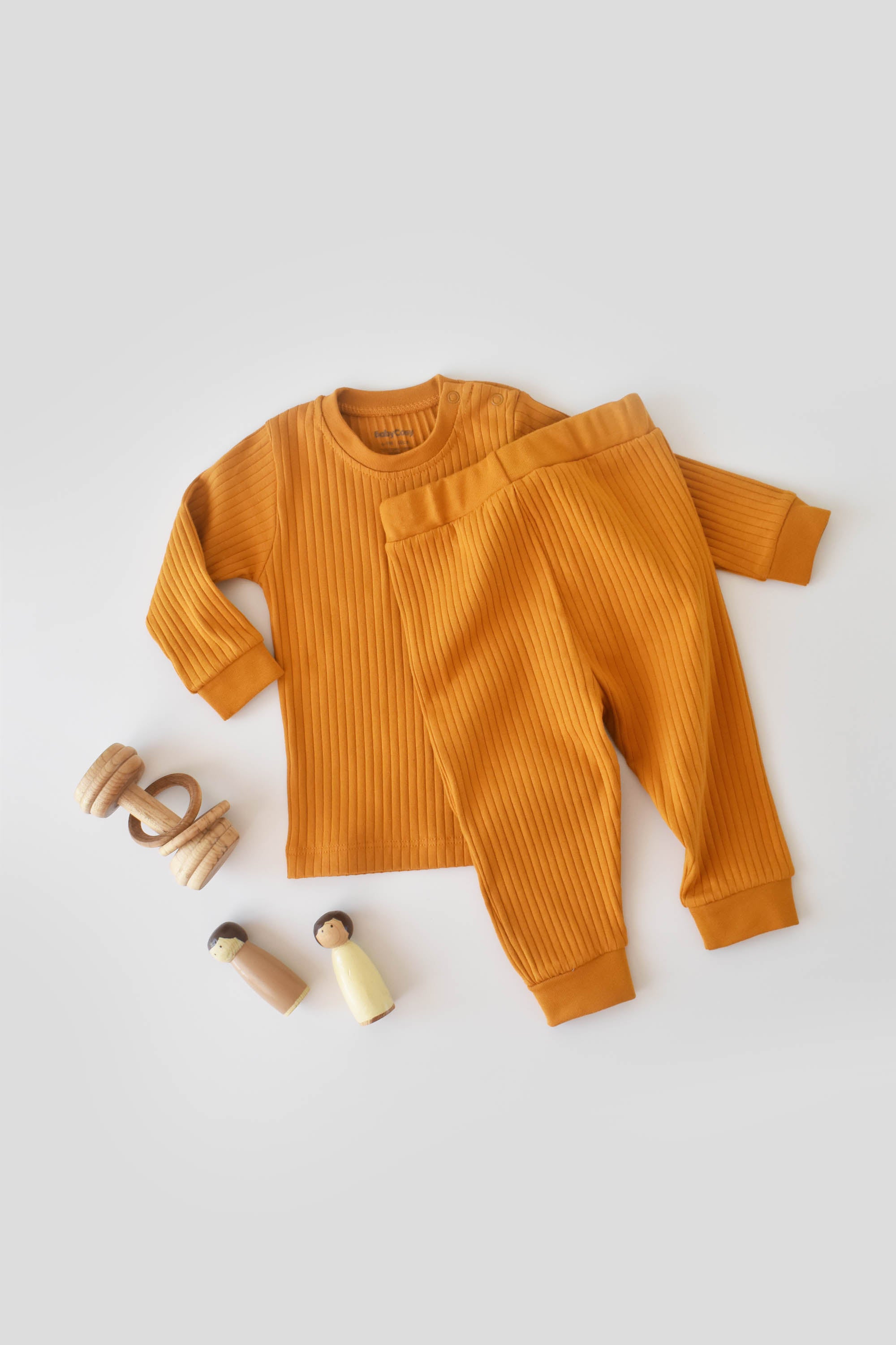 Pants & Long Sleeve T-shirt & Hat Set