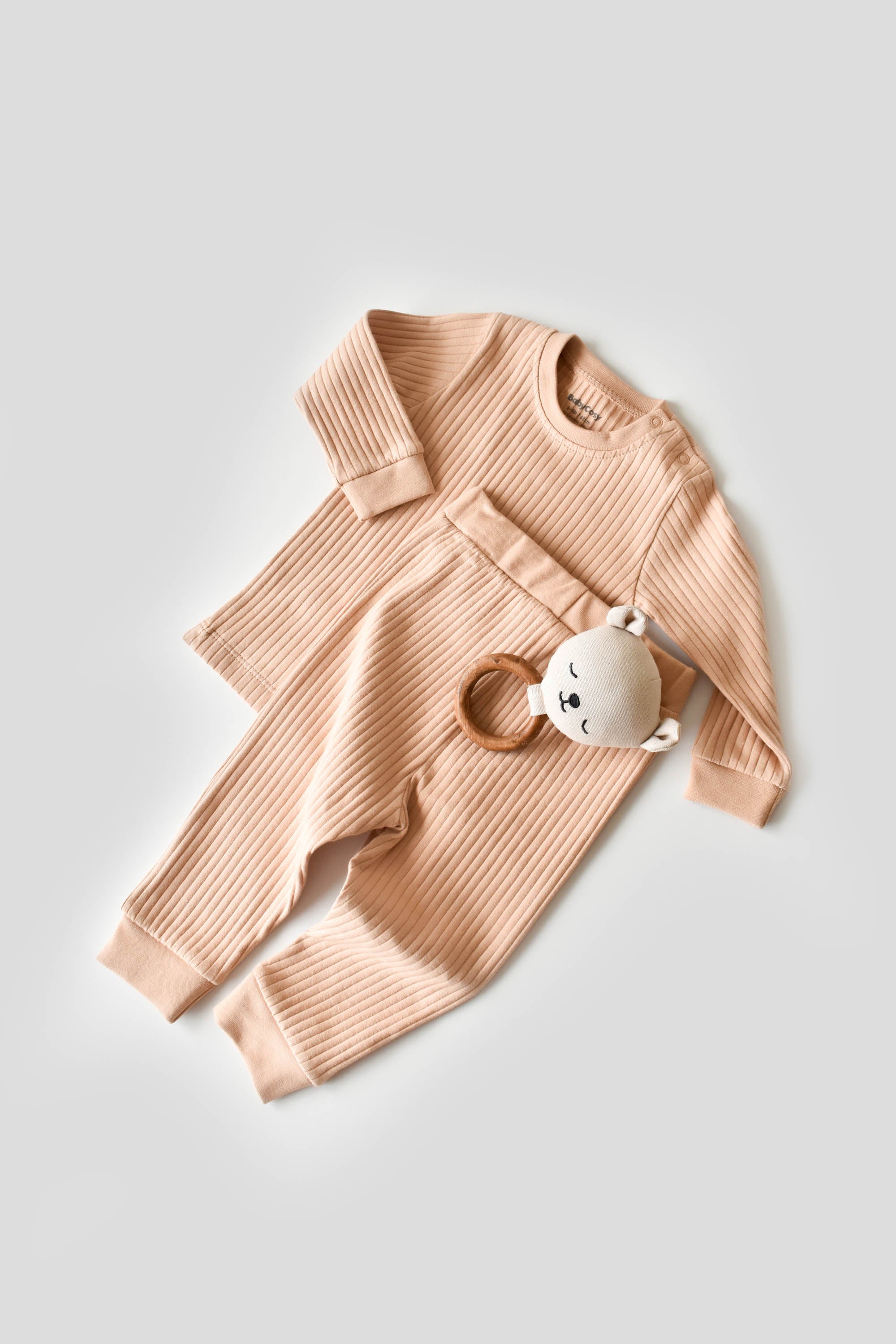 Pants & Long Sleeve T-shirt & Hat Set