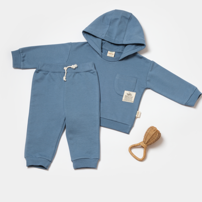Hooded Sweatshirt & Pants Set