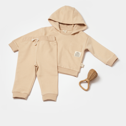 Hooded Sweatshirt & Pants Set